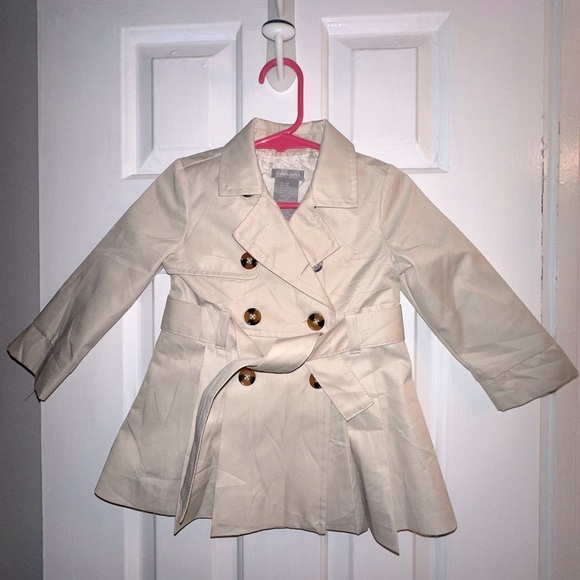 Tahari Baby Girl Trench‎ Coat NWOT - Picture 1 of 6